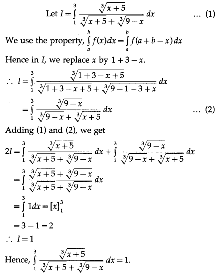 Maharashtra-Board-12th-Commerce-Maths-Solutions-Chapter-6-Definite-Integration-Ex-6.2-Q3