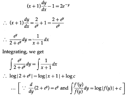 Maharashtra-Board-12th-Commerce-Maths-Solutions-Chapter-8-Differential-Equation-and-Applications-Ex-8.3-Q2ii