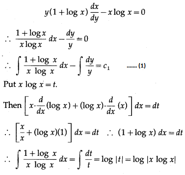 Maharashtra-Board-12th-Commerce-Maths-Solutions-Chapter-8-Differential-Equation-and-Applications-Ex-8.3-Q2iii
