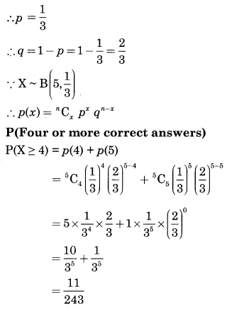 Maharashtra-Board-12th-Commerce-Maths-Solutions-Chapter-8-Probability-Distributions-Ex-8.3-Q7