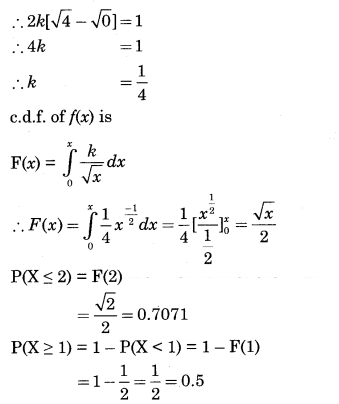 Maharashtra-Board-12th-Commerce-Maths-Solutions-Chapter-8-Probability-Distributions-Miscellaneous-Exercise-8-IV-Part-1-Q16.1