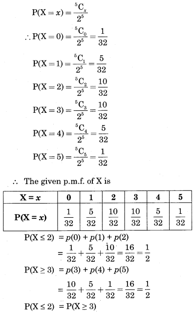 Maharashtra-Board-12th-Commerce-Maths-Solutions-Chapter-8-Probability-Distributions-Miscellaneous-Exercise-8-IV-Part-1-Q4