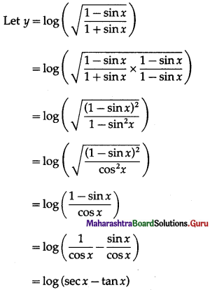 Maharashtra-Board-12th-Maths-Solutions-Chapter-1-Differentiation-Ex-1.1-46