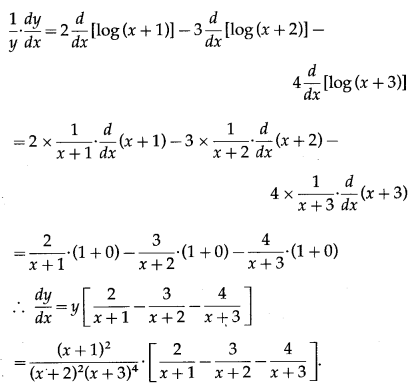 Maharashtra-Board-12th-Maths-Solutions-Chapter-1-Differentiation-Ex-1.3-Q1-i