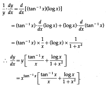 Maharashtra-Board-12th-Maths-Solutions-Chapter-1-Differentiation-Ex-1.3-Q1-vi