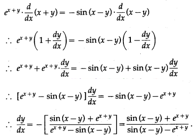 Maharashtra-Board-12th-Maths-Solutions-Chapter-1-Differentiation-Ex-1.3-Q3-vii