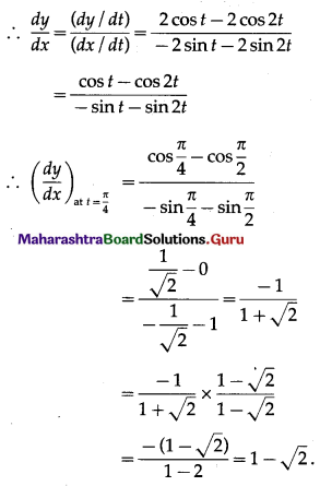 Maharashtra-Board-12th-Maths-Solutions-Chapter-1-Differentiation-Ex-1.4-Q2-iv.1