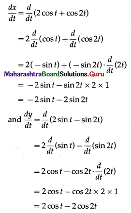 Maharashtra-Board-12th-Maths-Solutions-Chapter-1-Differentiation-Ex-1.4-Q2-iv