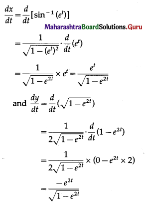 Maharashtra-Board-12th-Maths-Solutions-Chapter-1-Differentiation-Ex-1.4-Q3-vii