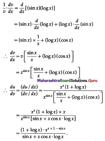 Maharashtra-Board-12th-Maths-Solutions-Chapter-1-Differentiation-Ex-1.4-Q4-vii.1