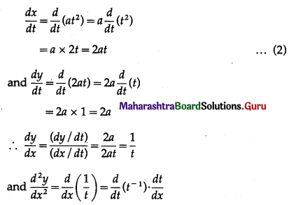 Maharashtra-Board-12th-Maths-Solutions-Chapter-1-Differentiation-Ex-1.5-Q3-i