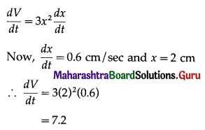 Maharashtra-Board-12th-Maths-Solutions-Chapter-2-Applications-of-Derivatives-Ex-2.1-Q12