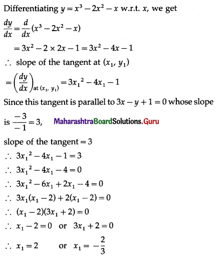 Maharashtra-Board-12th-Maths-Solutions-Chapter-2-Applications-of-Derivatives-Ex-2.1-Q3