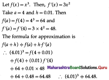 Maharashtra-Board-12th-Maths-Solutions-Chapter-2-Applications-of-Derivatives-Ex-2.2-Q1-v