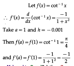 Maharashtra-Board-12th-Maths-Solutions-Chapter-2-Applications-of-Derivatives-Ex-2.2-Q3-ii