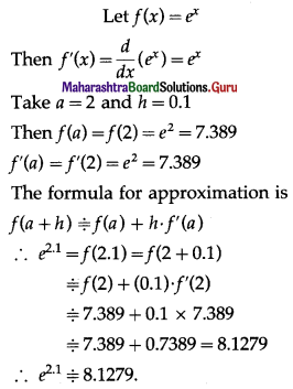 Maharashtra-Board-12th-Maths-Solutions-Chapter-2-Applications-of-Derivatives-Ex-2.2-Q4-ii