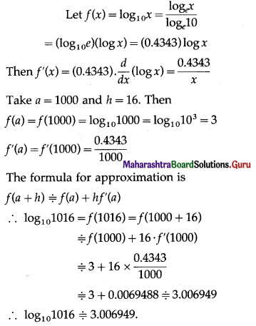 Maharashtra-Board-12th-Maths-Solutions-Chapter-2-Applications-of-Derivatives-Ex-2.2-Q5-iii