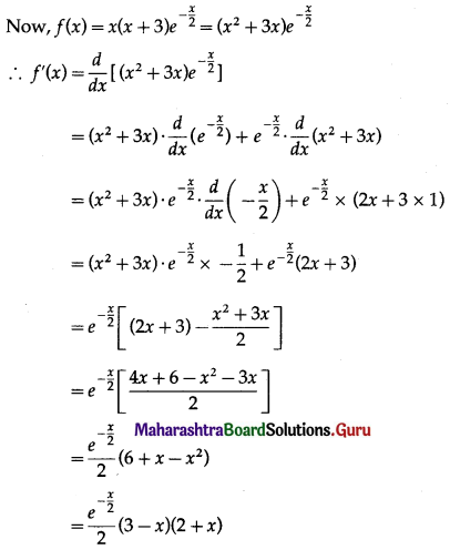 Maharashtra-Board-12th-Maths-Solutions-Chapter-2-Applications-of-Derivatives-Ex-2.3-Q6