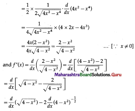 Maharashtra-Board-12th-Maths-Solutions-Chapter-2-Applications-of-Derivatives-Ex-2.4-Q14.2
