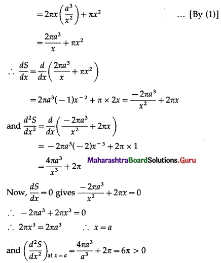 Maharashtra-Board-12th-Maths-Solutions-Chapter-2-Applications-of-Derivatives-Ex-2.4-Q15