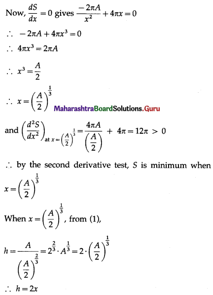 Maharashtra-Board-12th-Maths-Solutions-Chapter-2-Applications-of-Derivatives-Ex-2.4-Q21.1