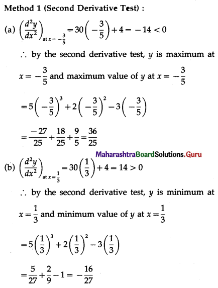 Maharashtra-Board-12th-Maths-Solutions-Chapter-2-Applications-of-Derivatives-Ex-2.4-Q9-i.2