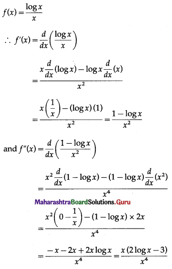 Maharashtra-Board-12th-Maths-Solutions-Chapter-2-Applications-of-Derivatives-Ex-2.4-Q9-vi
