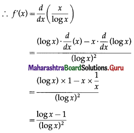 Maharashtra-Board-12th-Maths-Solutions-Chapter-2-Applications-of-Derivatives-Miscellaneous-Exercise-2-II-Q11