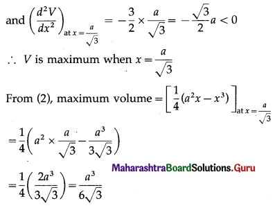 Maharashtra-Board-12th-Maths-Solutions-Chapter-2-Applications-of-Derivatives-Miscellaneous-Exercise-2-II-Q12.1