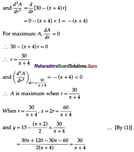 Maharashtra-Board-12th-Maths-Solutions-Chapter-2-Applications-of-Derivatives-Miscellaneous-Exercise-2-II-Q15.2