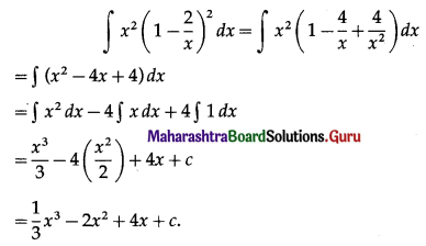 Maharashtra-Board-12th-Maths-Solutions-Chapter-3-Indefinite-Integration-Ex-3.1-I-ii