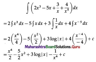 Maharashtra-Board-12th-Maths-Solutions-Chapter-3-Indefinite-Integration-Ex-3.1-I-iv