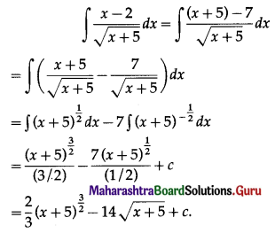 Maharashtra-Board-12th-Maths-Solutions-Chapter-3-Indefinite-Integration-Ex-3.1-III-iv