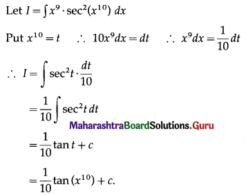 Maharashtra-Board-12th-Maths-Solutions-Chapter-3-Indefinite-Integration-Ex-3.2A-I-Q11