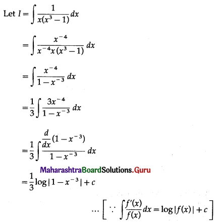 Maharashtra-Board-12th-Maths-Solutions-Chapter-3-Indefinite-Integration-Ex-3.2A-I-Q24