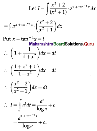 Maharashtra-Board-12th-Maths-Solutions-Chapter-3-Indefinite-Integration-Ex-3.2A-I-Q6