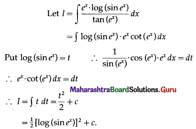 Maharashtra-Board-12th-Maths-Solutions-Chapter-3-Indefinite-Integration-Ex-3.2A-I-Q7