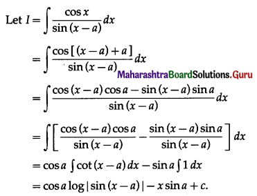 Maharashtra-Board-12th-Maths-Solutions-Chapter-3-Indefinite-Integration-Ex-3.2A-II-Q2