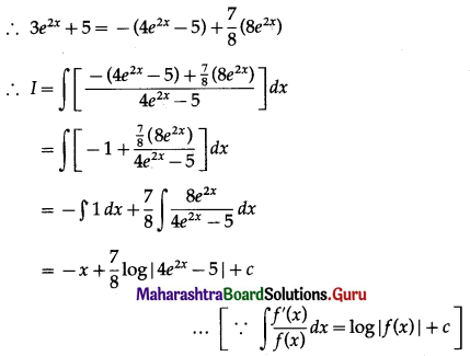 Maharashtra-Board-12th-Maths-Solutions-Chapter-3-Indefinite-Integration-Ex-3.2A-II-Q9
