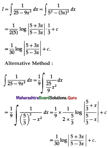 Maharashtra-Board-12th-Maths-Solutions-Chapter-3-Indefinite-Integration-Ex-3.2B-I-Q2