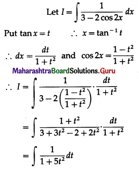 Maharashtra-Board-12th-Maths-Solutions-Chapter-3-Indefinite-Integration-Ex-3.2B-II-Q5