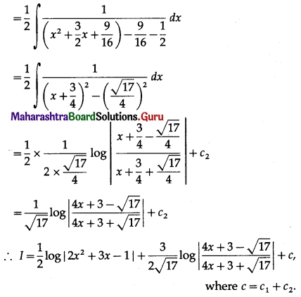Maharashtra-Board-12th-Maths-Solutions-Chapter-3-Indefinite-Integration-Ex-3.2C-Q3.1