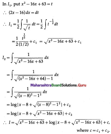 Maharashtra-Board-12th-Maths-Solutions-Chapter-3-Indefinite-Integration-Ex-3.2C-Q6.2