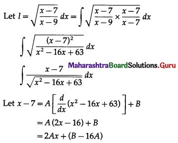 Maharashtra-Board-12th-Maths-Solutions-Chapter-3-Indefinite-Integration-Ex-3.2C-Q6