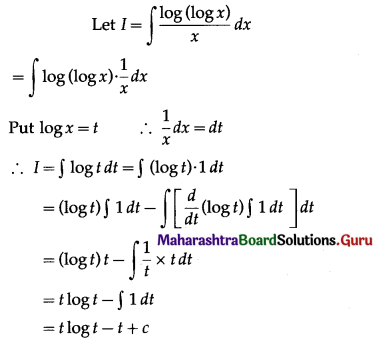 Maharashtra-Board-12th-Maths-Solutions-Chapter-3-Indefinite-Integration-Ex-3.3-I-Q13