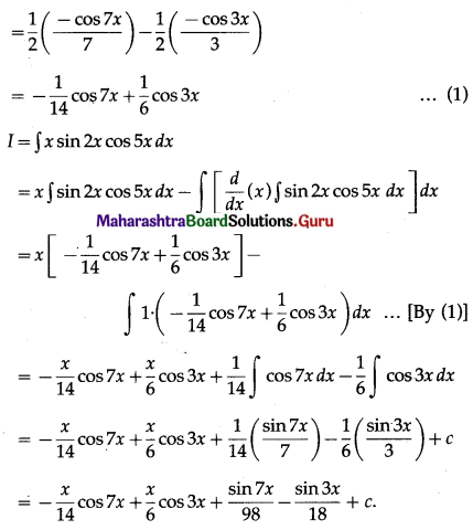 Maharashtra-Board-12th-Maths-Solutions-Chapter-3-Indefinite-Integration-Ex-3.3-I-Q20