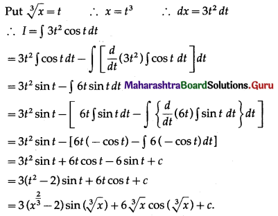 Maharashtra-Board-12th-Maths-Solutions-Chapter-3-Indefinite-Integration-Ex-3.3-I-Q21