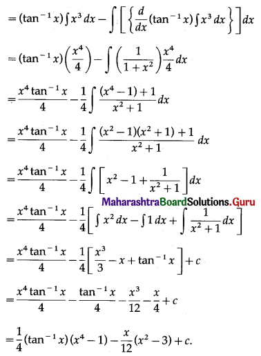 Maharashtra-Board-12th-Maths-Solutions-Chapter-3-Indefinite-Integration-Ex-3.3-I-Q5