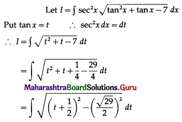 Maharashtra-Board-12th-Maths-Solutions-Chapter-3-Indefinite-Integration-Ex-3.3-II-Q10