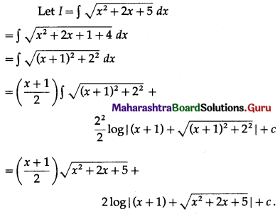 Maharashtra-Board-12th-Maths-Solutions-Chapter-3-Indefinite-Integration-Ex-3.3-II-Q11